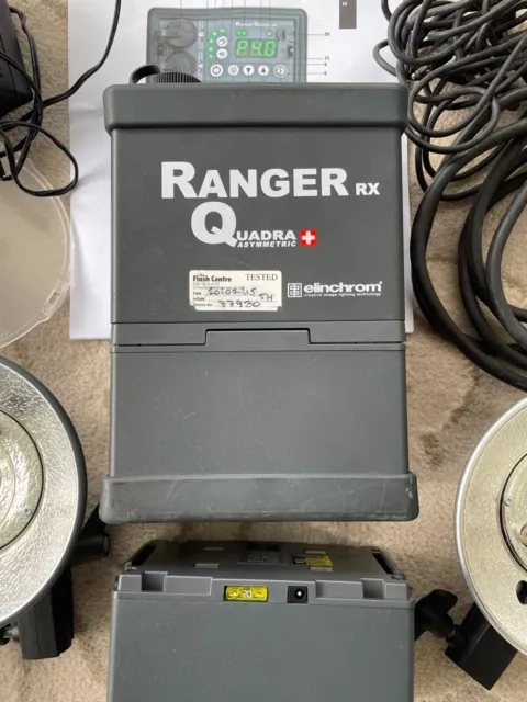 Elinchrom Quadra Ranger 2 HEAD RX A Portable Lighting Kit WITH LEAD ACID BATTERY 2