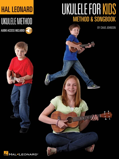 Ukulele for Kids Method & Songbook Easy Music Lessons Hal Leonard Book & Audio
