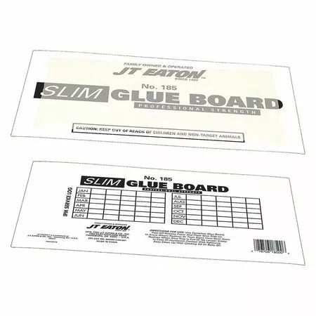 JT EATON 185 Slim Glue Board,for Rats and Mice,PK24