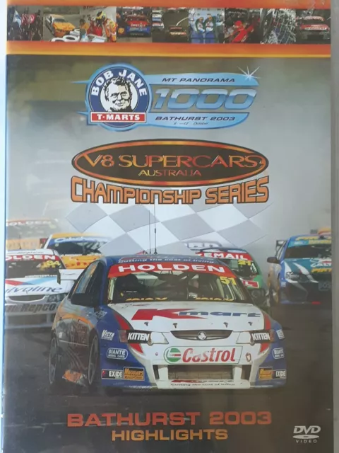 V8 Supercars Championship  Series (Dvd, 2003) Automotive  Plays All Regions