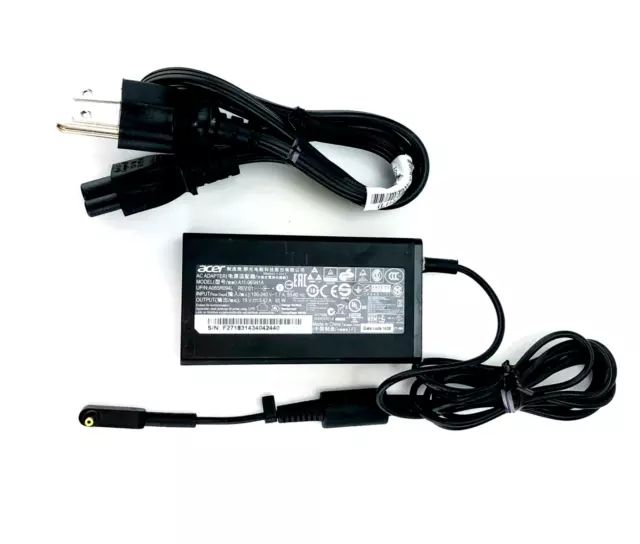Genuine AC Adapter 65W Power Supply for Acer Spin 3 SP315 SP315-51 Laptop w/PC