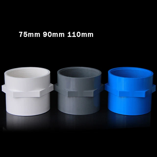 Pvc Female Thread Socket PVC FEMALE THREADED Socket Coupling Straight Connector Pipe Fitting ...