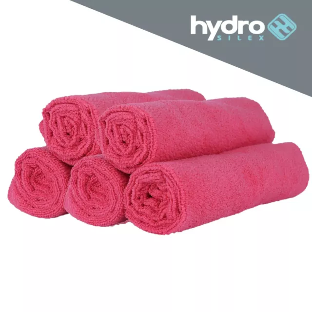 HydroSilex - Lot de 5x Serviettes en Microfibre de haute qualité