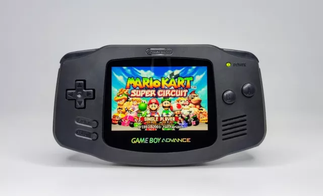 Game Boy Advance GBA HDMI 720p TV Sortie Rétroéclairage IPS Écran Station -noir