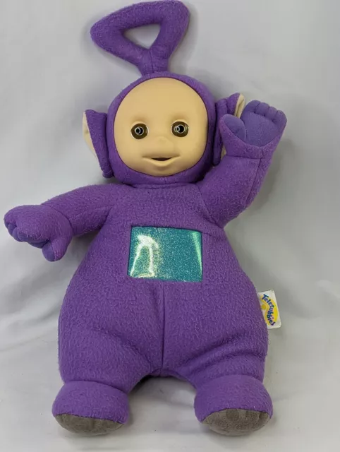 Playskool Tinky Winky Teletubbies Plush 16 Inch 1998 Purple Works Stuffed Animal