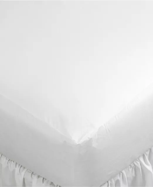 Martha Stewart Collection White Mattress 78" x 80" Protector, KING V173