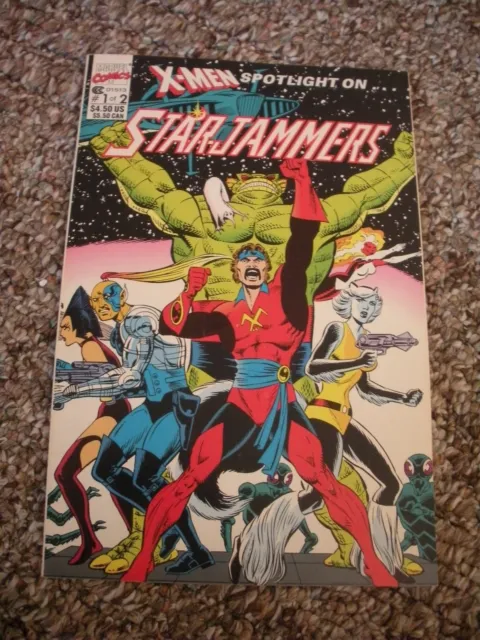 X-Men Spotlight on Starjammers #1 & 2 Graphic Novel TPB Prestige Comic Book NM