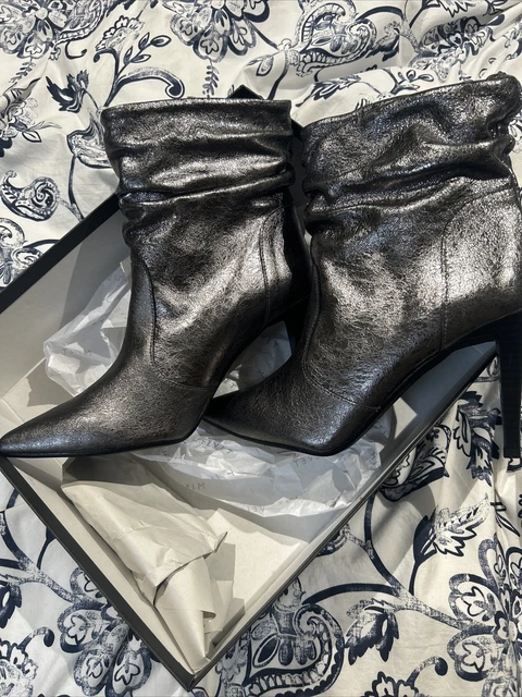NEW MINT VELVET Leather Ankle Boots 5 38 35.00 PicClick UK