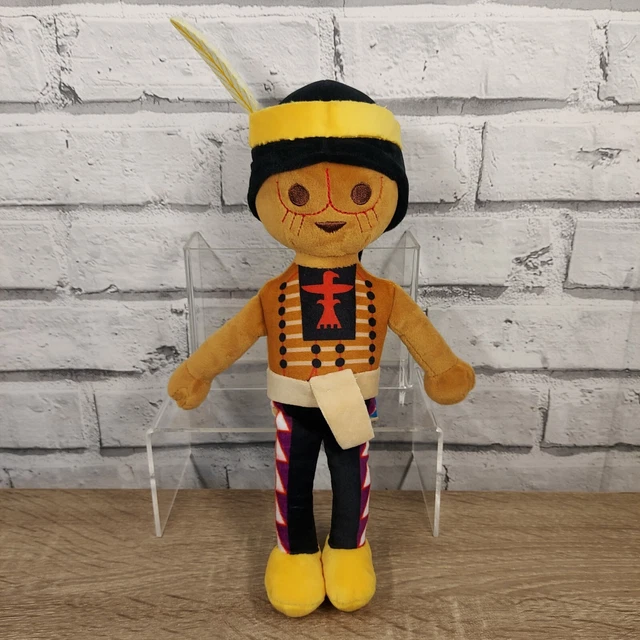 PLAYMOBIL SOFT TOY Plush Native American Indian Characters 12" Play By