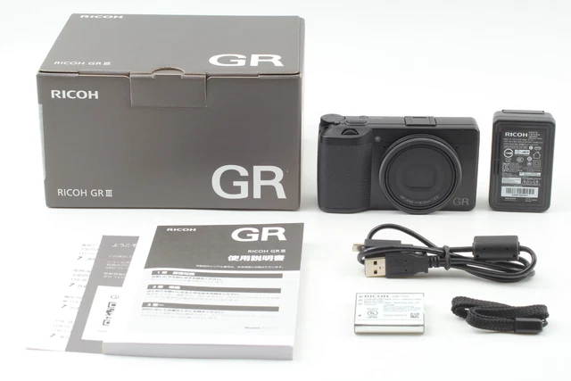【Top MINT in Box】 Ricoh GR III 24.2MP APS-C Compact Digital Black Camera Japan 2