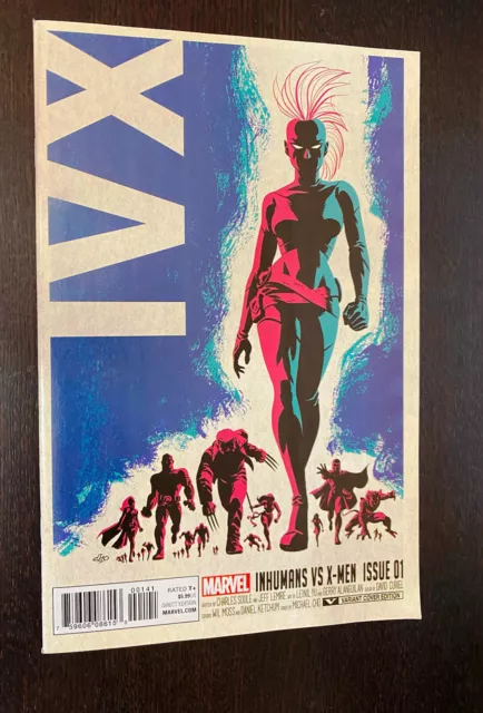 INHUMANS VS X-MEN IVX #1 (Marvel Comics 2017) -- Poster VARIANT -- NM- Or Better