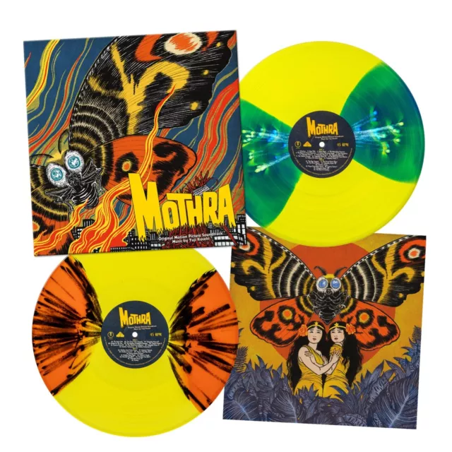 Mothra - Soundtrack OST Score Colored Vinyl - Kaiju - Godzilla - Waxwork Records Mothra - Soundtrack OST Score Colored Vinyl - Kaiju - Godzilla - Waxwork Records