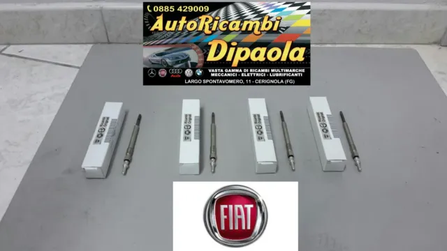 Kit 4 Candelette Originali Fiat 46796050 Opel Corsa C D Agila 1.3 Cdti Multijet