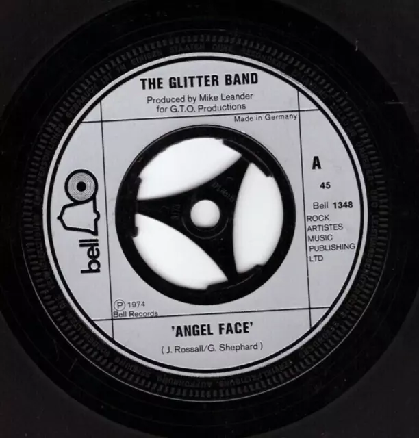 The Glitter Band – Angel Face  ~ 1974 BELL ***  Vinyl 7" Single