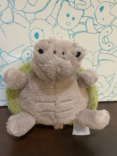JELLYCAT TIMMY TURTLE Green Beige Soft Toy bag charm Grumpy Plush BNWT ...