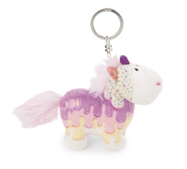 NICI 42730 Einhorn-Anhänger 'Merry Heart Friends Forever' – 8 Cm, Rosa