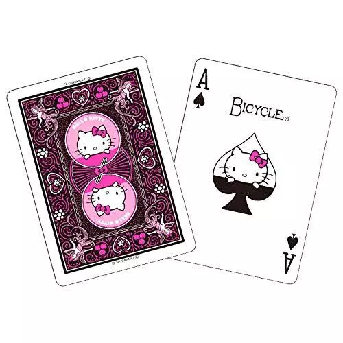 Bicycle Sanrio Hello Kitty Playing Cards Trump From Japan NEW 3