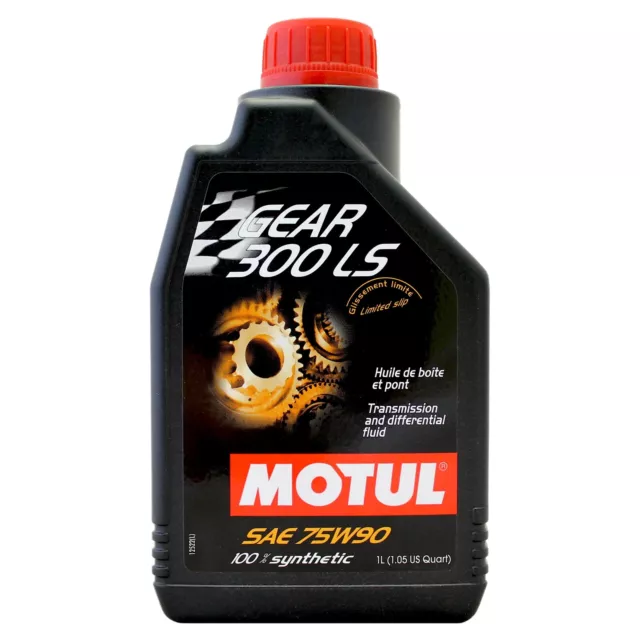 Motul Gear 300 LS 75w-90 75w90 Racing Limited Slip Differential Oil - 1 Litre 1L