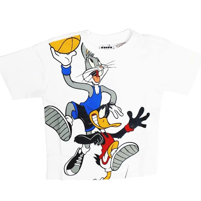 T-Shirt Bambini Diadora 179017 D0224 Looney Tunes