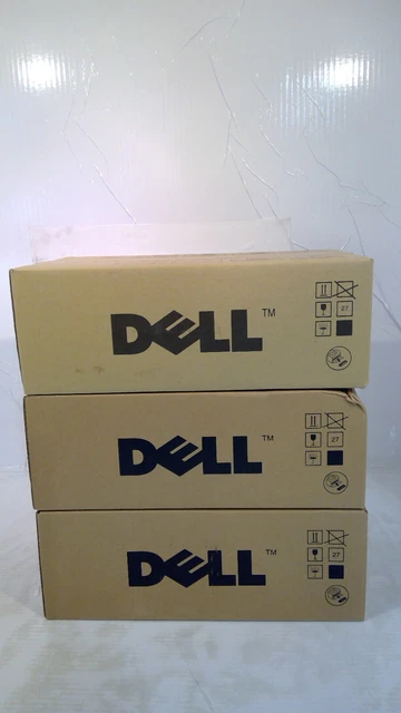 Genuine Dell 3110cn/3115cn Yellow, Magenta, Cyan Toner *Set* NF555, MF790, RF012