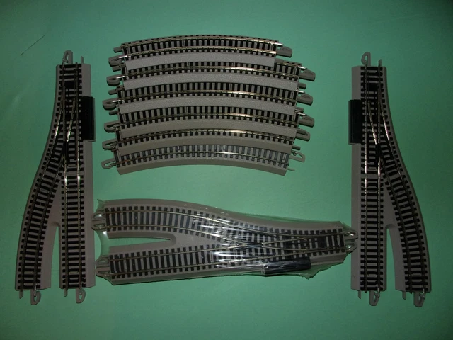 Kit D'aiguillages électriques LIMA HO Réf 40 4022E – Neuf, Voie 2 Rails, Italie