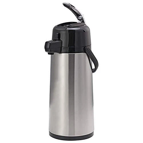 Service Ideas ECAL22S Eco-Air Airpot with Lever Lid 2.2 Liter Glass vacuum in...