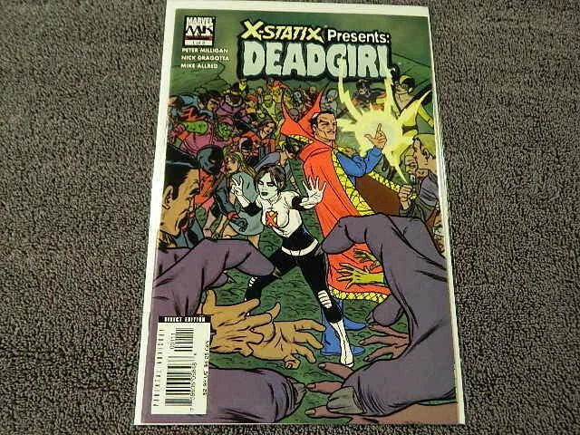 2005 MARVEL Comics X-STATIX Presents: DEADGIRL #1-5 Complete Limited Set - NM/MT 2