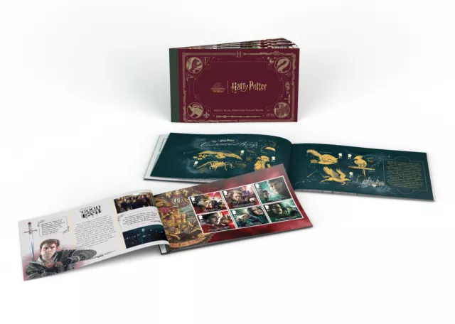 Harry Potter 2023 Prestige Stamp Book  by Royal Mail