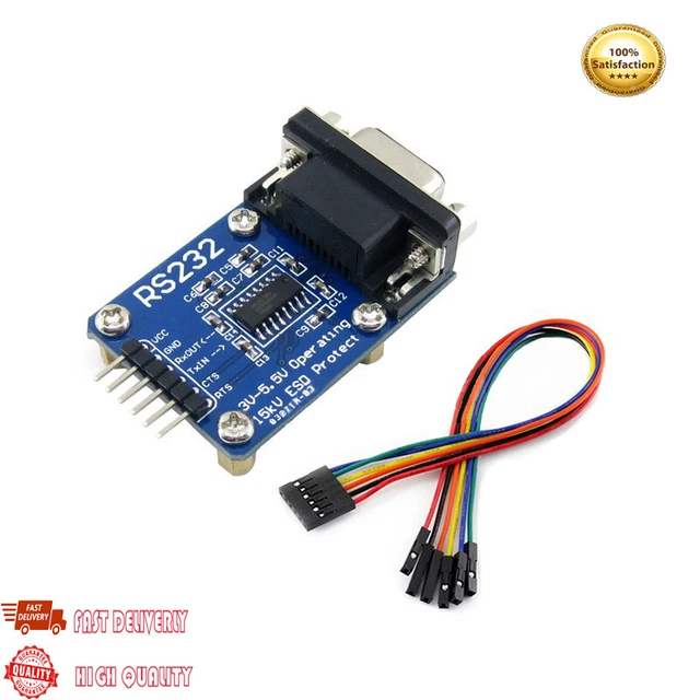 RS232 TO TTL RS232 To UART RS232 Serial Module Board ESD Protection W ...