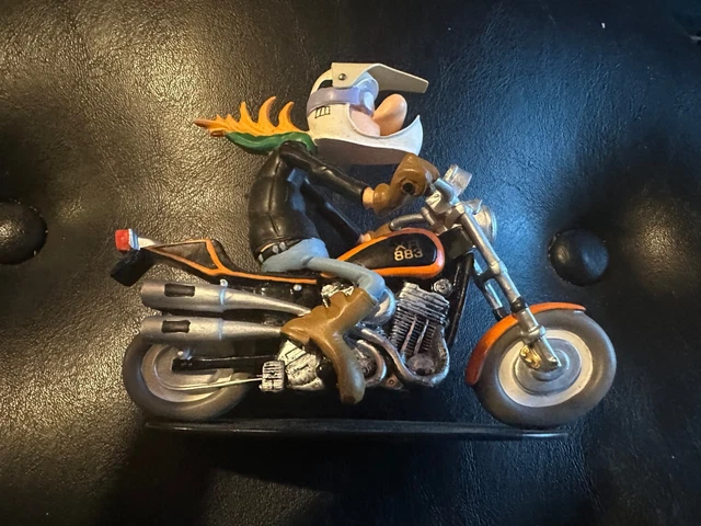 Figurine Moto 1/18 HONDA GOLDWING 1000 - Joe Bar Team (Bebert Lingo) - Résine - NEUVE