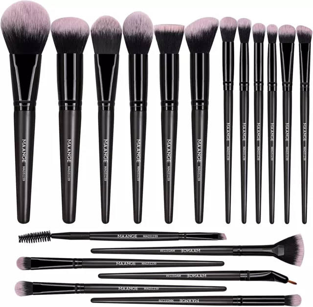 Make up Brushes 18 Pcs Professional Makeup Brush Set Premium Synthetic Eyeshadow