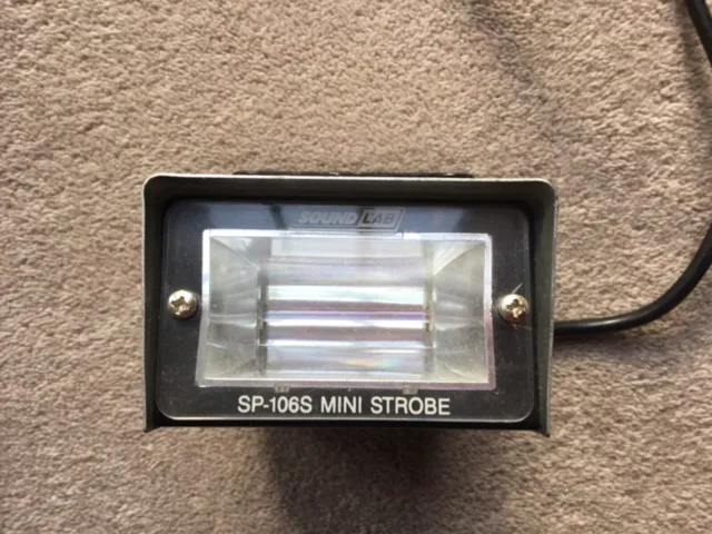 Sound Lab SP-106S Mini Strobe Licht