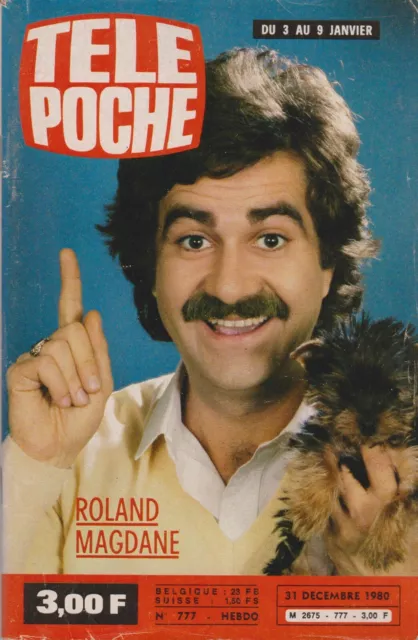 Tele Poche 1980  N°777  Complet  Roland Magdane