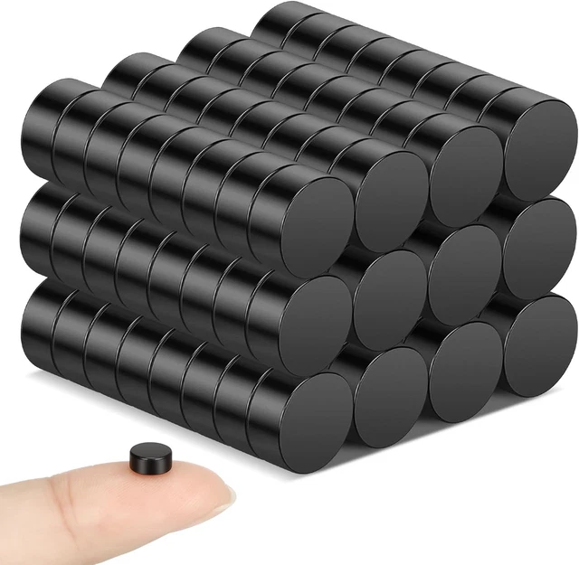 Brudazon | 25 Mini Magneti Dischi Da 6x2mm | Grado Magnetico N52 - Magneti In Neodimio Ultra Potenti | Magneti Per Modellismo, Foto, Lavagne Magnetiche | Piccoli, Rotondi Ed Extra Potenti