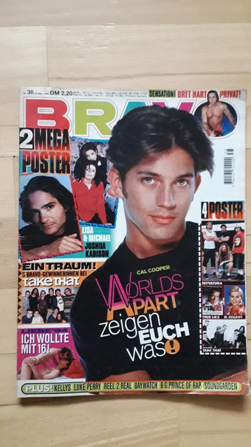 BRAVO Nr.38 vom 15.9.1994 mit Riesenposter Lisa & Michael Jackson Joshua Kadison