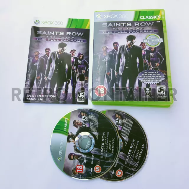 Xbox 360 : Saints Row: The Third- The Full Package VideoGames 752919555057