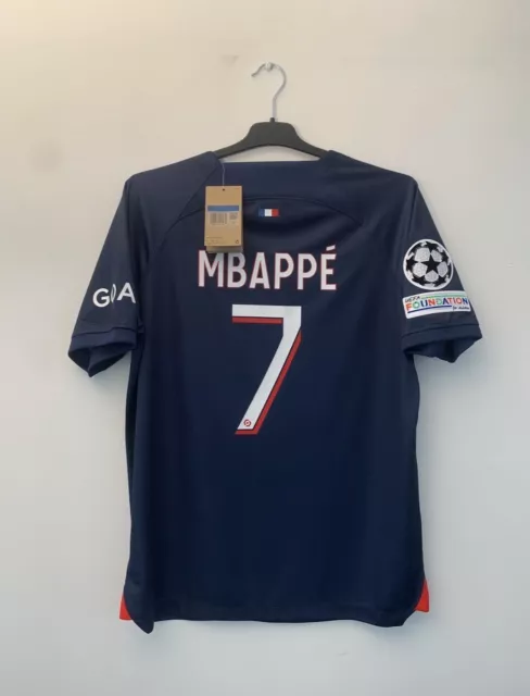 Maillot Mbappé 2023 2024 UCL PSG