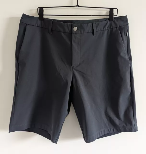 Lululemon Commission Shorts Relaxed Men's Size 36 Obsidian Grey 11" Bottoms