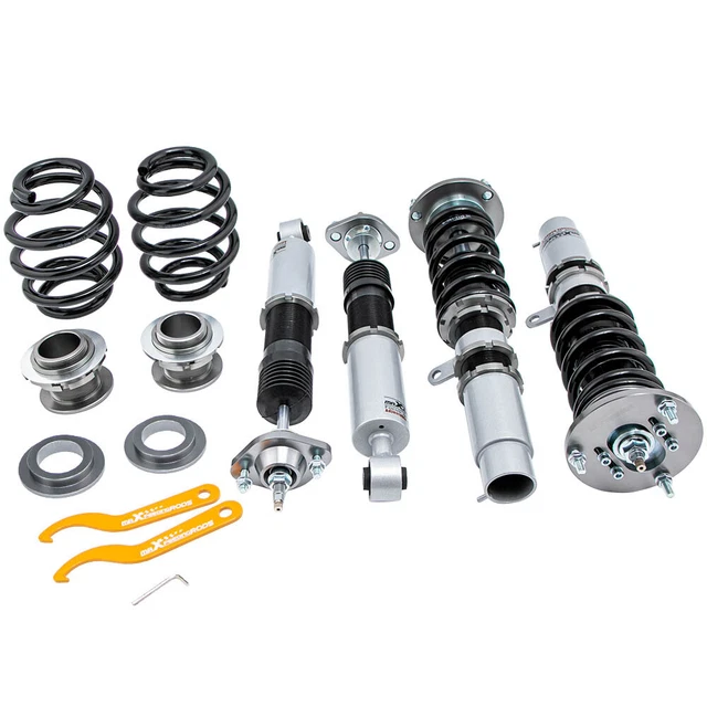 24 Ways Damper Coilover pour BMW E46 3 Series 320i 323i 325i 328i 330i Grey