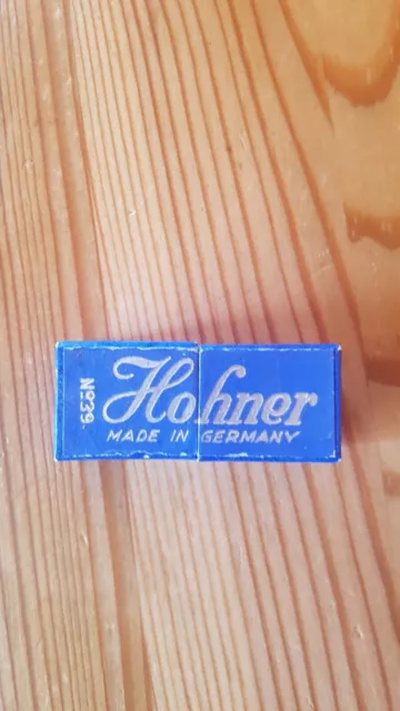 HOHNER Mini Mundharmonika No 39  - neuwertig - ein Schmuckstück