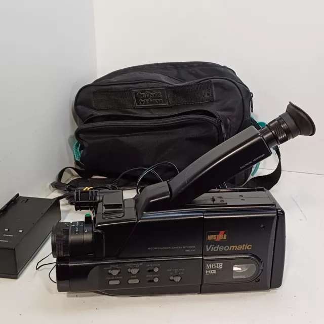 Amstrad VMC 200 Videomatic VHS-C Camcorder Caméscope Video cam.*** FOR PARTS ***