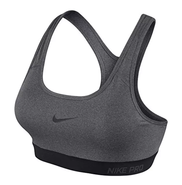 NIKE PRO CLASSIC sports bra in black - small size - new Without Tags £12.00  - PicClick UK