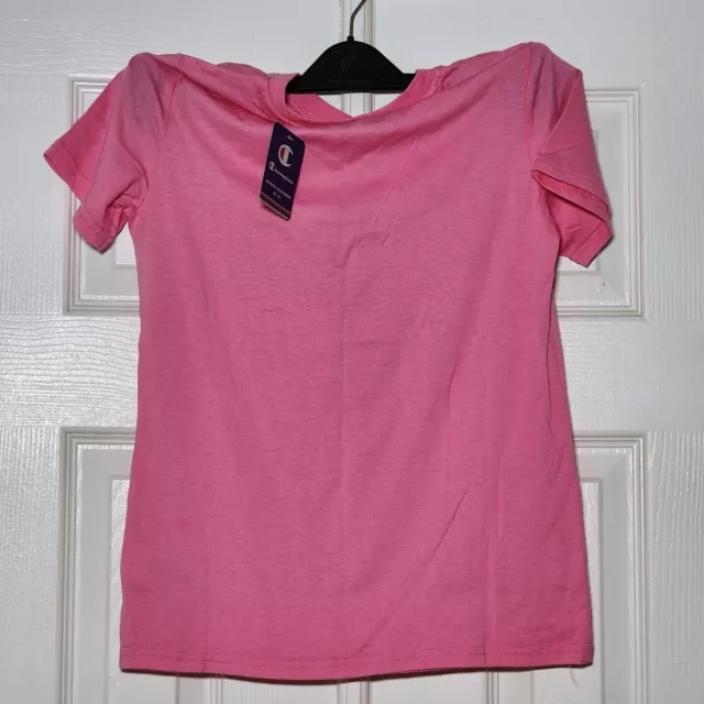 NEW- Champion Girl's Athletic Pink Shirt 2