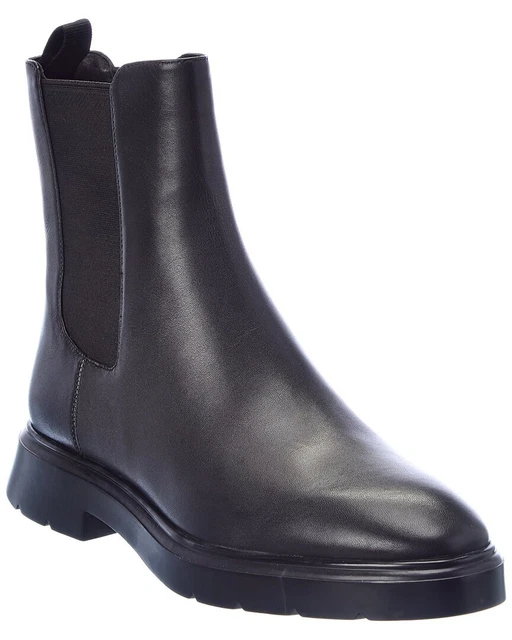Stuart Weitzman Mckenzee Chels Leather Bootie Women's Black 8.5