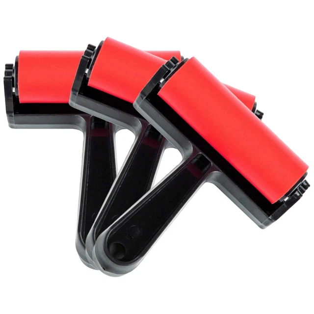 3 Pcs Diamant-Ziehwalze Rollende Radrollen Kind Scrollrad Kleberolle