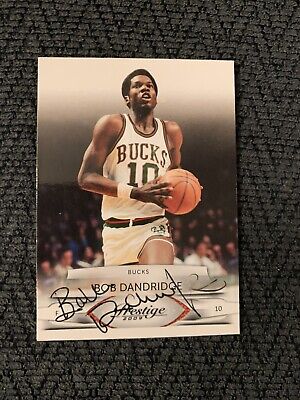 Bob Dandridge Signed Trading Card Autographed Basketball Hall Of Fame