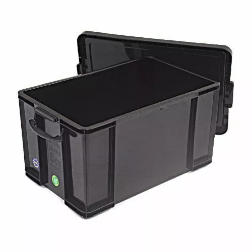 Really Useful Box 8.1L Plastic Storage Container w/Snap Lid & Clip Lock  Handle