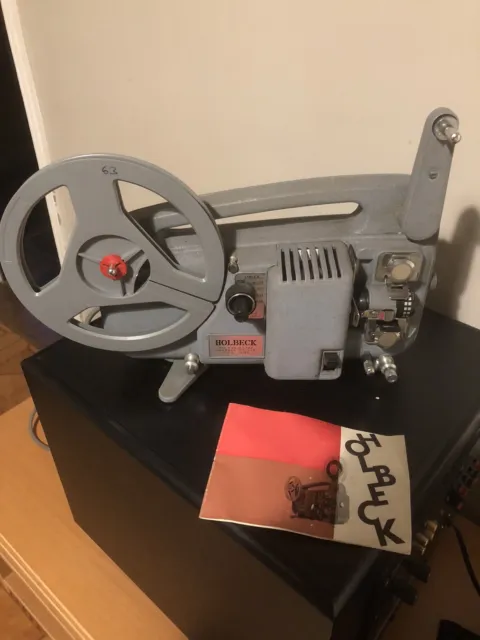 RARE 8MM AND Super 8Mm Film Projector - Magnon Instdual Zrs