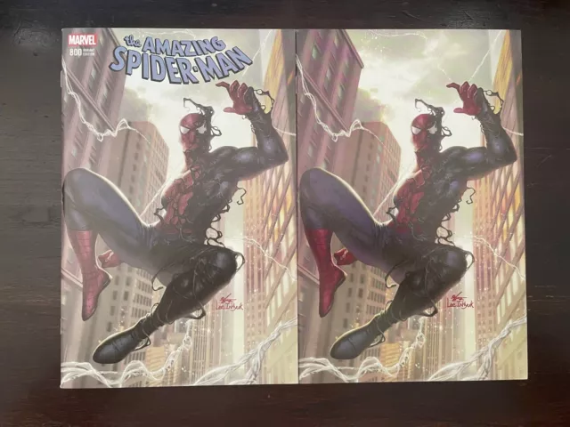 Amazing Spider-Man #800 InHyuk Lee virgin variant set Marvel 2018 NM 9.4