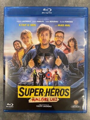 Super Hero Malgre Lui Sortie Dvd SUPER-HÉROS MALGRÉ LUI film de PHILIPPE LACHEAU en BLU RAY Zone B EUR 9